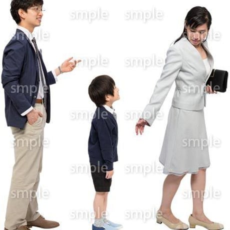 Cutout People　ファミリー　GG_018