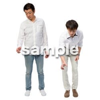 Cutout People　男性ペア　JJ_426