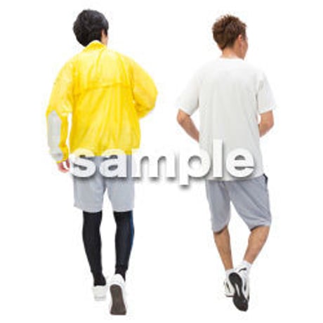 Cutout People　スポーツ　CC_040