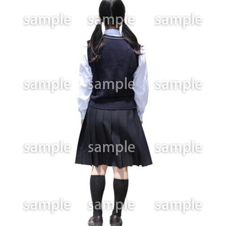 人物切抜き素材　キッズ・スクール編　O_394