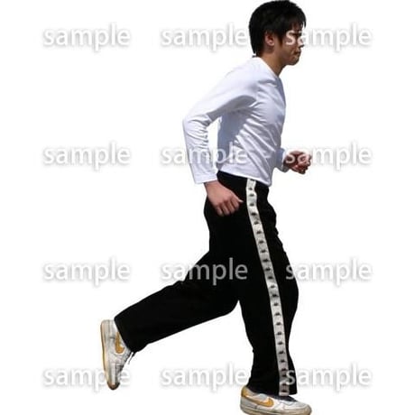 人物切抜き素材　こどもファミリー編　B_395
