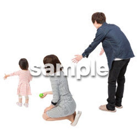 Cutout People　ファミリー　II_264