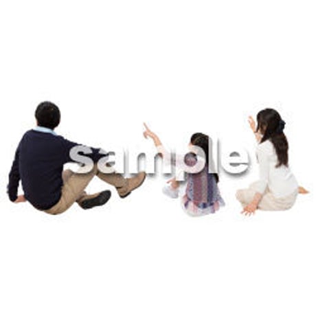 Cutout People　ファミリー　II_239