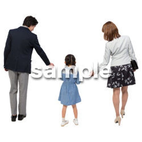 Cutout People　ファミリー　GG_025