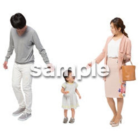 Cutout People　ファミリー　GG_057