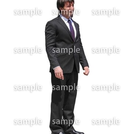 Cutout People　ビジネス　AA_157