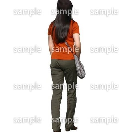 人物切抜き素材　男性女性編　A_317
