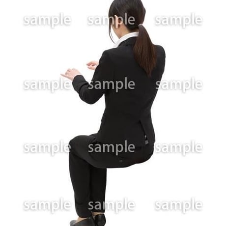 Cutout People　ビジネス-日本人　EE_534
