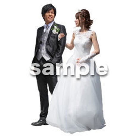 Cutout People　ウェディング　DD_032