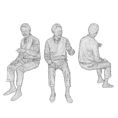 3D人物素材  [Posed]  047_Ken