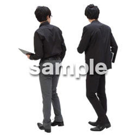 Cutout People　ビジネス-日本人　EE_139