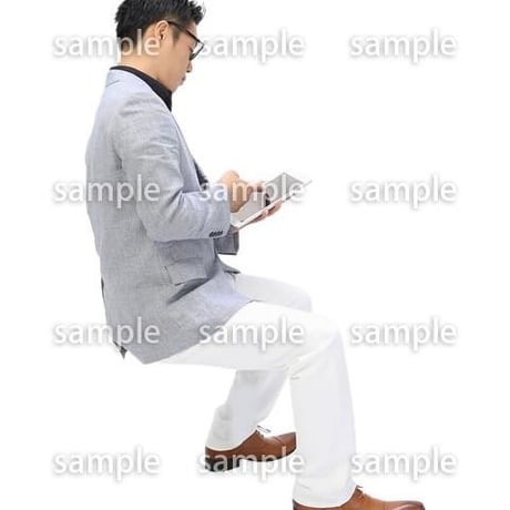Cutout People　ビジネス-日本人　EE_498