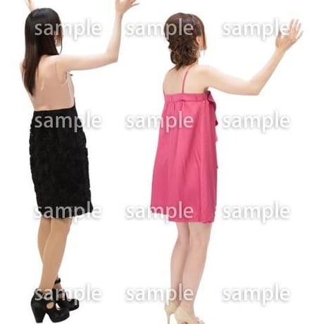 Cutout People　パーティー　DD_114