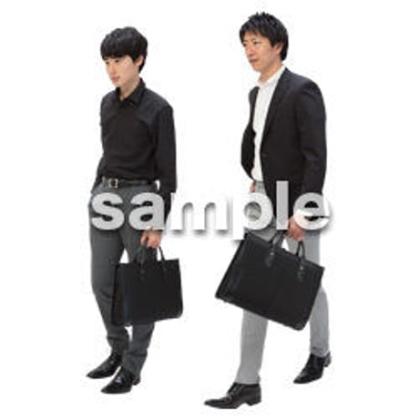 Cutout People　ビジネス-日本人　EE_127