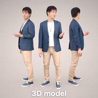 3D人物素材 [Posed]   107_Sota