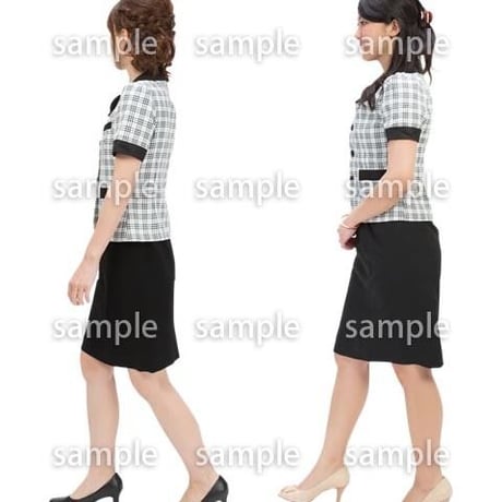 Cutout People　ビジネス-日本人　EE_098