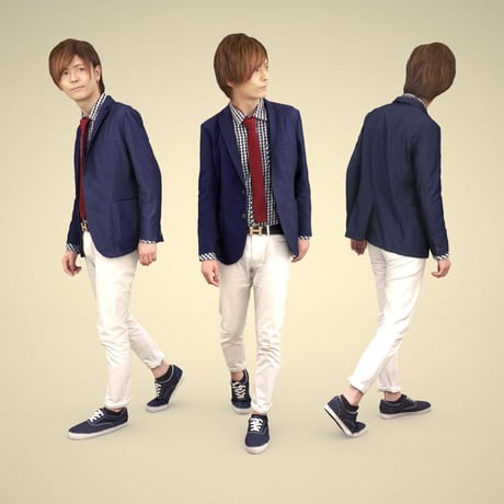 3D人物素材 [Posed]  083_Ren