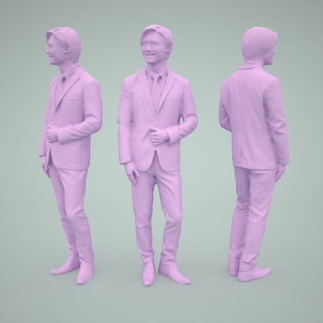 3D人物素材  [Posed]  063_Syun