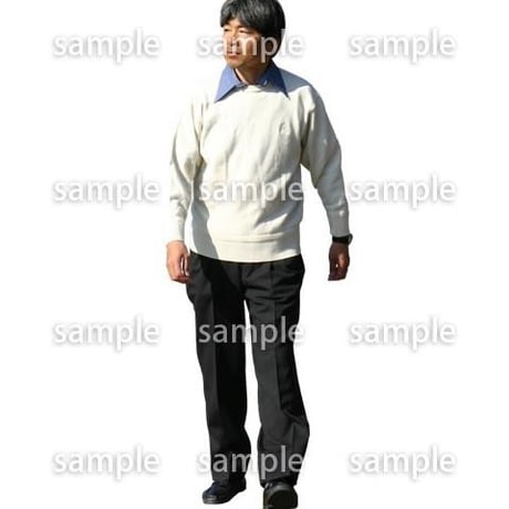 人物切抜き素材　男性女性編　A_128