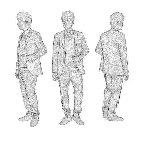 3D人物素材  [Posed]  103_Sota