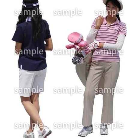Cutout People　スポーツ　CC_273
