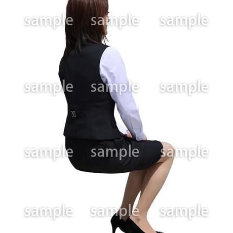Cutout People　ビジネス-日本人　EE_579