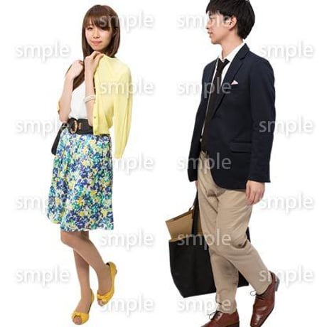 Cutout People　ショッピング　JJ_022