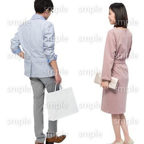 Cutout People　ショッピング　JJ_134