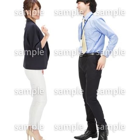 Cutout People　ビジネス-日本人　EE_068
