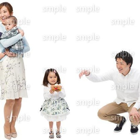 Cutout People　4人ファミリー　GG_451
