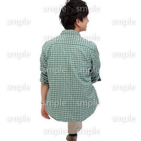 Cutout People　座る　男性　LL_420