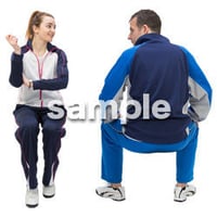 Cutout People　スポーツ　CC_310