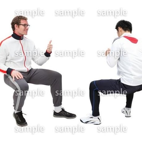 Cutout People　スポーツ　CC_297