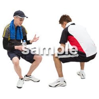 Cutout People　スポーツ　CC_319
