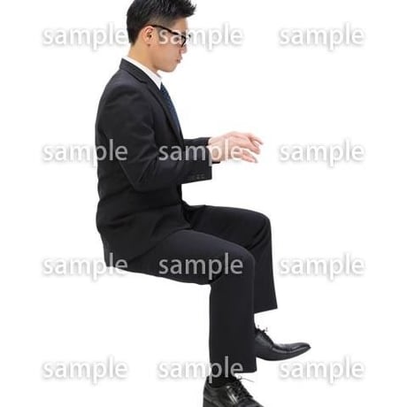 Cutout People　ビジネス-日本人　EE_443