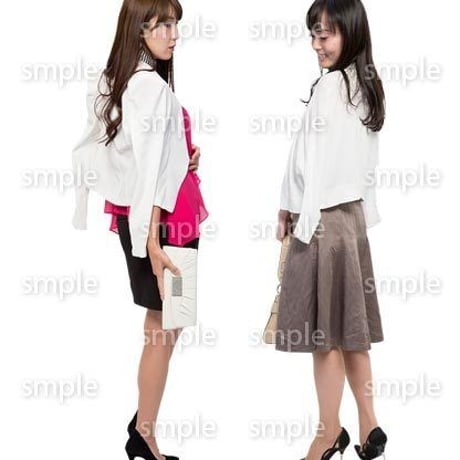 Cutout People　女性ペア　JJ_279