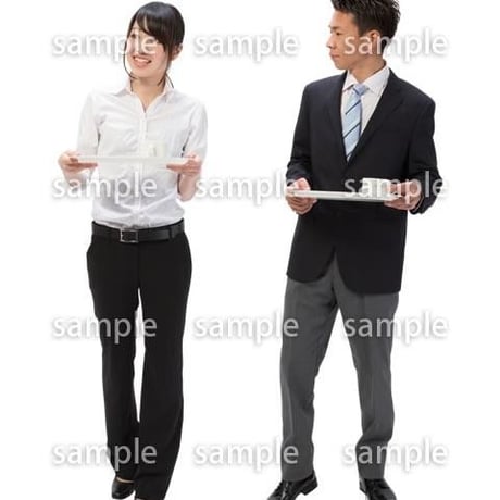 Cutout People　ビジネス-日本人　EE_071