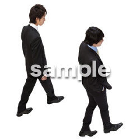 Cutout People　鳥瞰　人物　FF_009