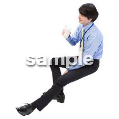 Cutout People　ビジネス-日本人　EE_458