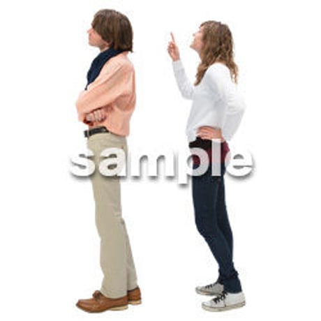 Cutout People　カジュアル　BB_023