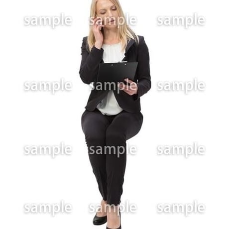 Cutout People　ビジネス　AA_451