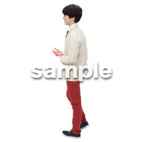 Cutout People　日本人カジュアル　BB_183