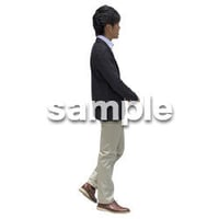 人物切抜き素材　ベーシックファッション編　P_423