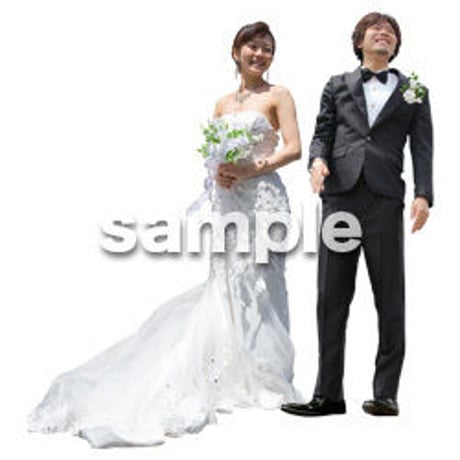 Cutout People　ウェディング　DD_036