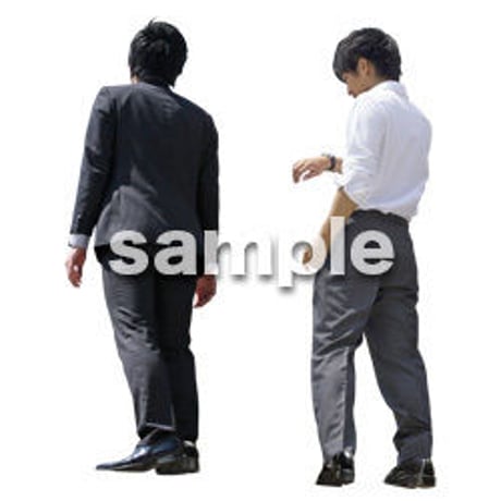 Cutout People　ビジネス-日本人　EE_594