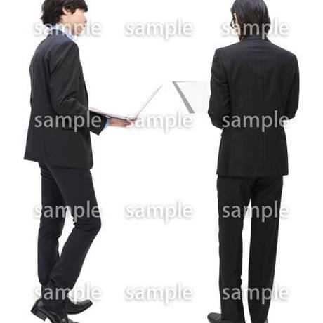 Cutout People　ビジネス-日本人　EE_025