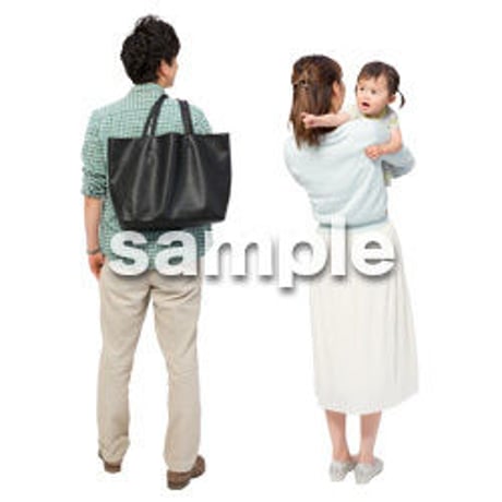 Cutout People　ファミリー　GG_125