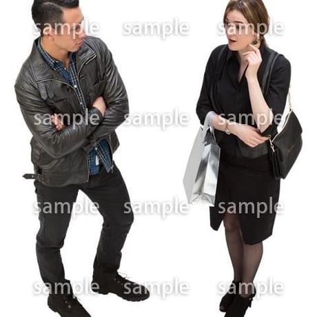 Cutout People　鳥瞰　人物　FF_057