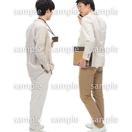 Cutout People　ビジネス-日本人　EE_174