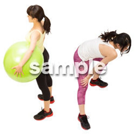 Cutout People　スポーツ 鳥瞰　CC_358